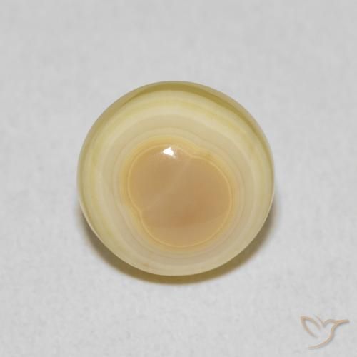 4.73ct 天然 マルチカラー 瑪瑙, ラウンド, オペーク