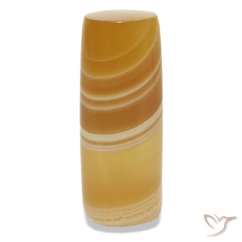 45.40カラットの天然マルチカラー瑪瑙、ファンシー、半透明