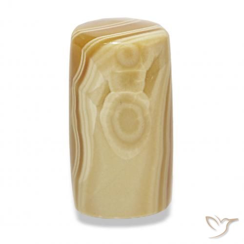 20.01カラットの天然マルチカラー瑪瑙、ファンシー、オペーク