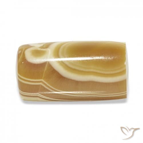 20.01カラットの天然マルチカラー瑪瑙、ファンシー、オペーク