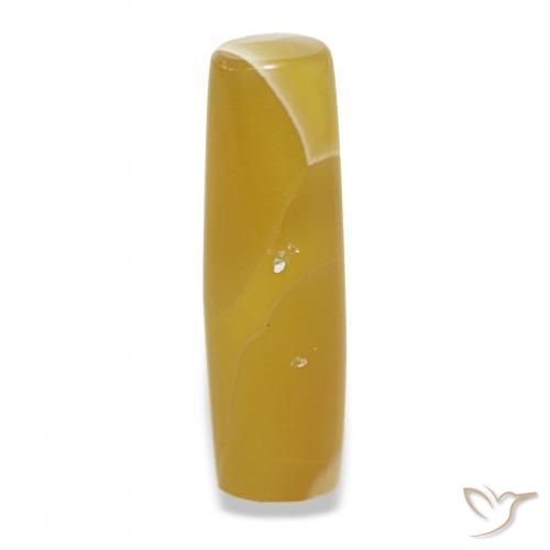 6.01カラットの天然マルチカラー瑪瑙、ファンシー、半透明