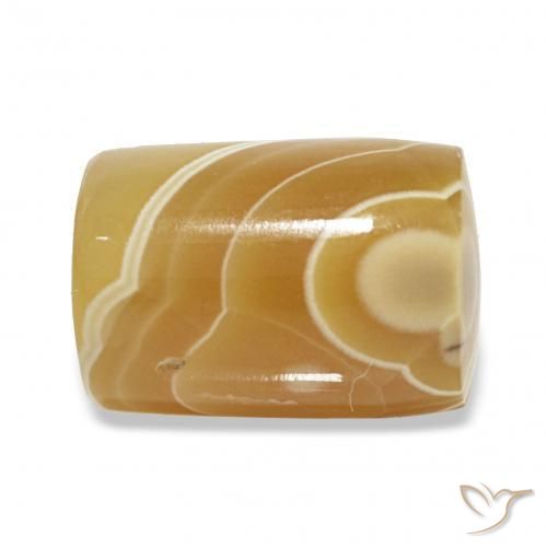 13.09カラットの天然マルチカラー瑪瑙、ファンシー、半透明