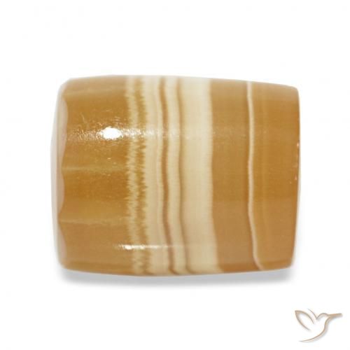 7.21カラットの天然マルチカラー瑪瑙、ファンシーシェイプ、半透明