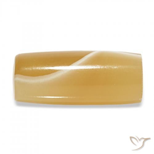 8.16カラットの天然マルチカラー瑪瑙、ファンシーシェイプ、半透明