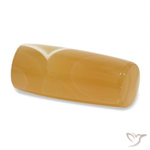 8.16カラットの天然マルチカラー瑪瑙、ファンシーシェイプ、半透明