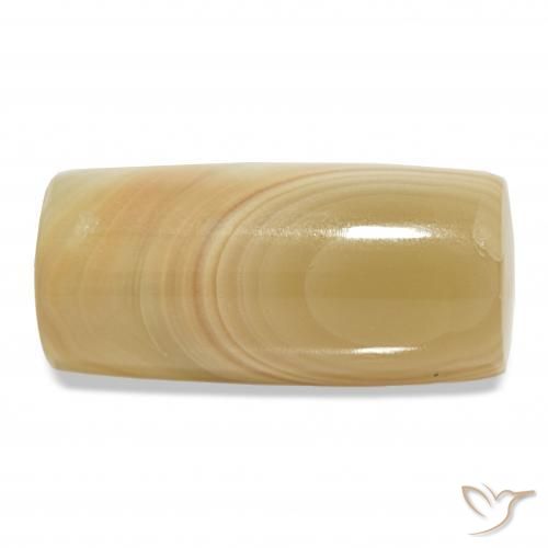 16.49カラットの天然マルチカラー瑪瑙、ファンシー、オペーク