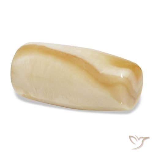 12.03カラットの天然マルチカラー瑪瑙、ファンシーシェイプ、オペーク