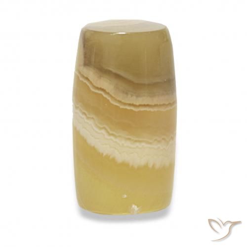 10.95カラットの天然マルチカラー瑪瑙、ファンシー、半透明