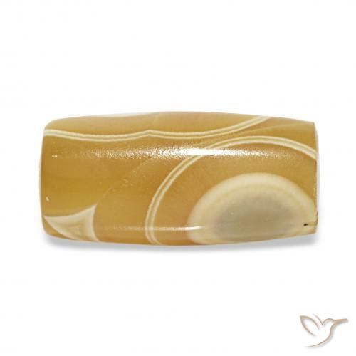 9.34カラットの天然マルチカラー瑪瑙、ファンシー、半透明