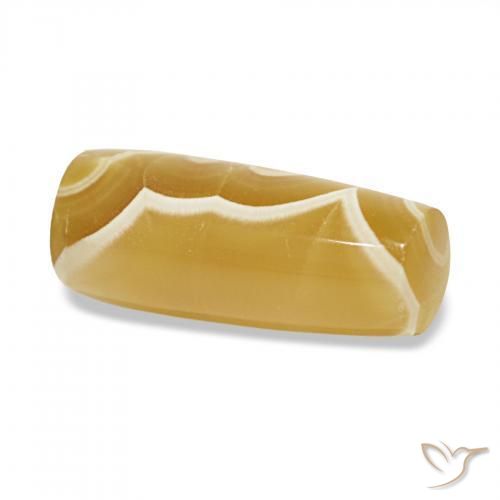 8.62カラットの天然マルチカラー瑪瑙、ファンシー、半透明