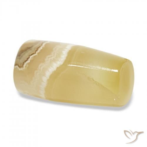 12.76カラットの天然マルチカラー瑪瑙、ファンシー、半透明