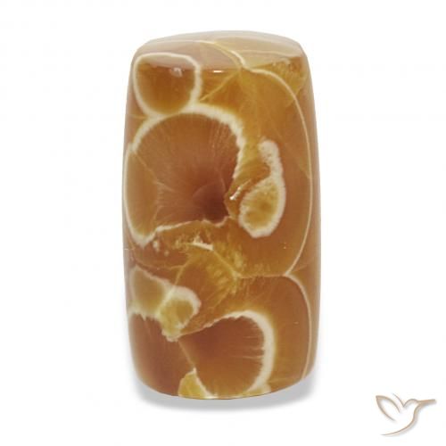 15.61カラットの天然マルチカラー瑪瑙、ファンシー、オペーク