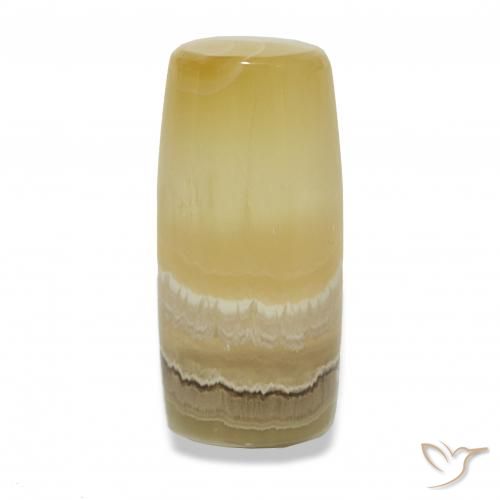 12.76カラットの天然マルチカラー瑪瑙、ファンシー、半透明