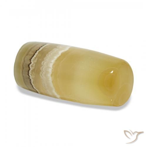 12.76カラットの天然マルチカラー瑪瑙、ファンシー、半透明