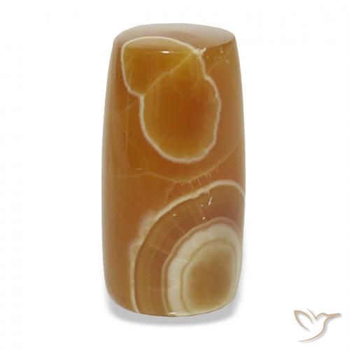 11.47カラットの天然マルチカラー瑪瑙、ファンシー、オペーク