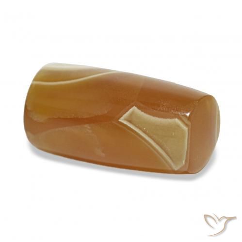 11.47カラットの天然マルチカラー瑪瑙、ファンシー、オペーク