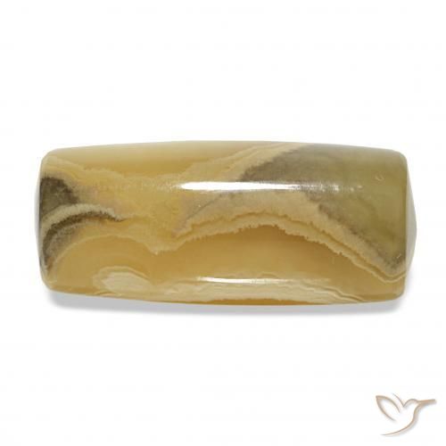 16.55カラットの天然マルチカラー瑪瑙、ファンシー、オペーク