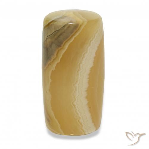 17.57カラットの天然マルチカラー瑪瑙、ファンシー、オペーク