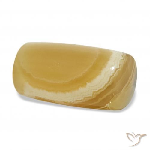 17.57カラットの天然マルチカラー瑪瑙、ファンシー、オペーク