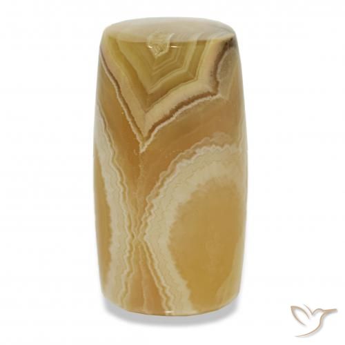 22.89カラットの天然マルチカラー瑪瑙、ファンシー、オペーク