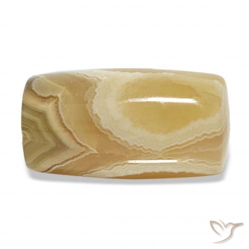 22.89カラットの天然マルチカラー瑪瑙、ファンシー、オペーク