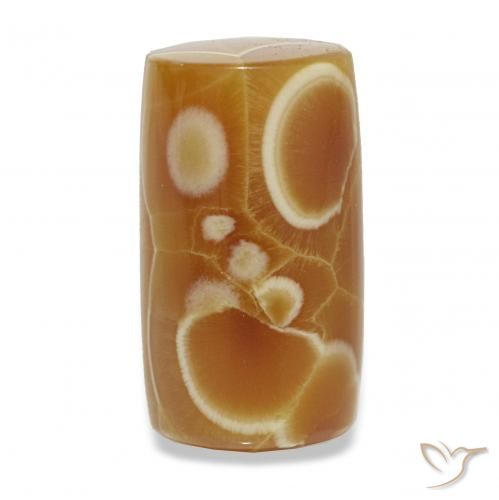 17.70カラットの天然マルチカラー瑪瑙、ファンシー、オペーク