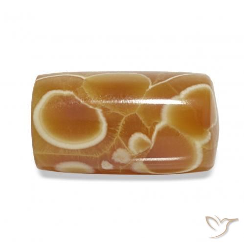 17.70カラットの天然マルチカラー瑪瑙、ファンシー、オペーク