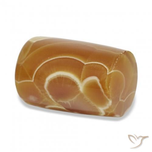 21.39カラットの天然マルチカラー瑪瑙、ファンシー、オペーク