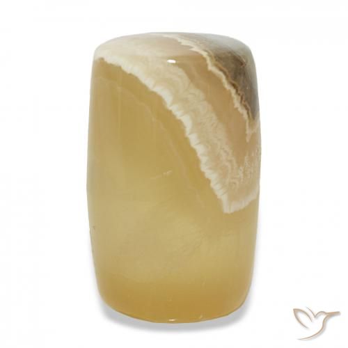 23.72カラットの天然マルチカラー瑪瑙、ファンシー、半透明