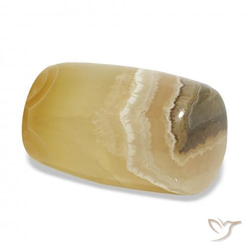 23.72カラットの天然マルチカラー瑪瑙、ファンシー、半透明