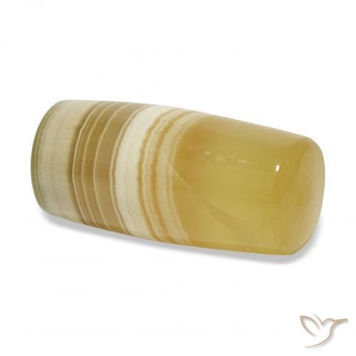 14.23カラットの天然マルチカラー瑪瑙、ファンシー、半透明