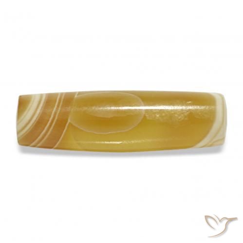 7.23カラットの天然マルチカラー瑪瑙、ファンシー、半透明