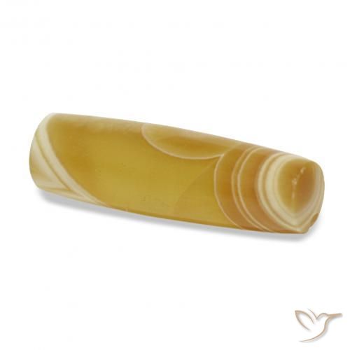 7.23カラットの天然マルチカラー瑪瑙、ファンシー、半透明