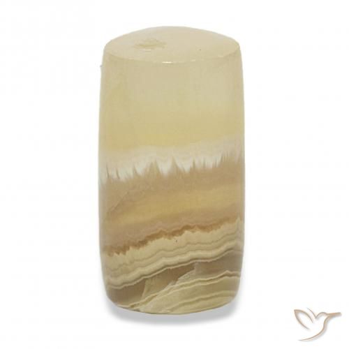 14.39カラットの天然マルチカラー瑪瑙、ファンシー、半透明