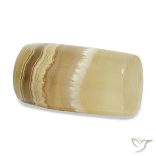 14.39カラットの天然マルチカラー瑪瑙、ファンシー、半透明