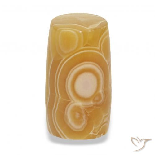 12.19カラットの天然マルチカラー瑪瑙、ファンシー、半透明