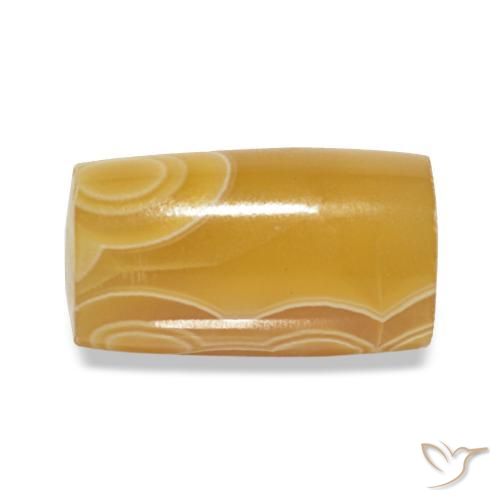 12.19カラットの天然マルチカラー瑪瑙、ファンシー、半透明