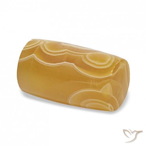 12.19カラットの天然マルチカラー瑪瑙、ファンシー、半透明