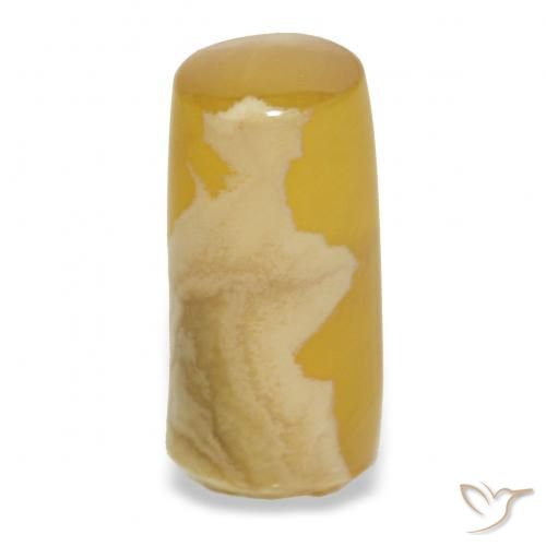 4.31カラットの天然マルチカラー瑪瑙、ファンシー、半透明