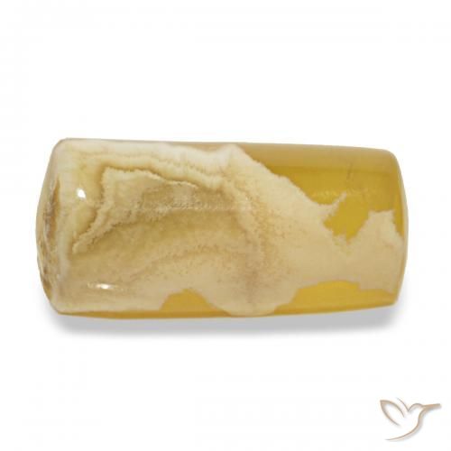 4.31カラットの天然マルチカラー瑪瑙、ファンシー、半透明