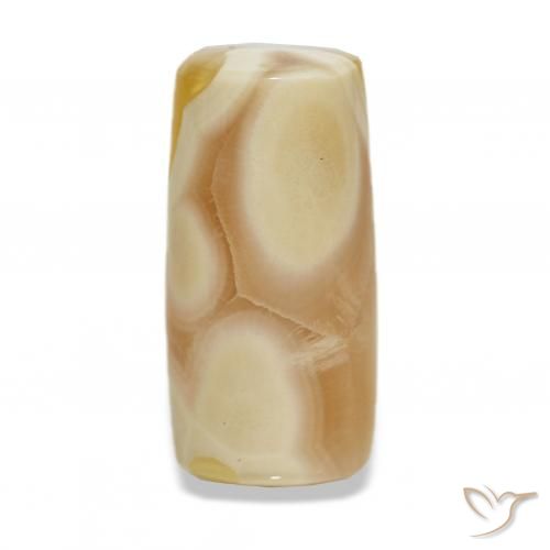 18.45カラットの天然マルチカラー瑪瑙、ファンシー、半透明