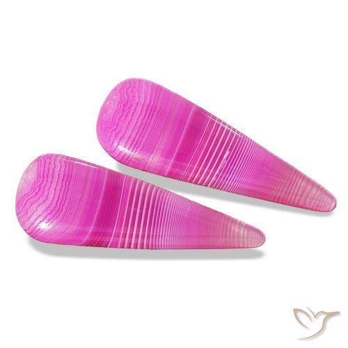 Shop natural 24.65ct マルチカラー 瑪瑙 gems, 洋梨の形, from ナミビア at GemSelect. In stock, global shipping!