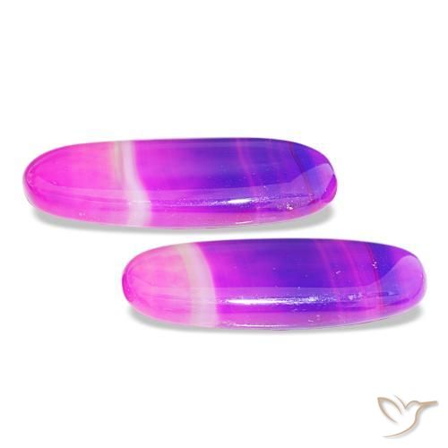 自然派の商品を探す 26.61ct マルチカラー 瑪瑙 宝石, オーバルカット, ナミビア からGemSelectで. 在庫あり、世界各国へ発送!