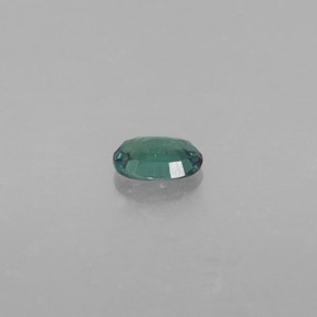 0.25カラットの天然グリーン/レッドアレキサンドライト（4.6×3.3 mm・オーバルカット）