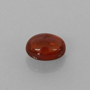 1.02カラットの天然オレンジレッドアルマンディンガーネット（6.3×4.6 mm・オーバルカット）