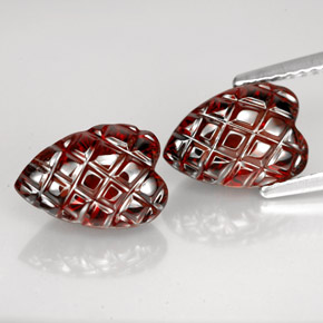 自然派の商品を探す ct ディープレッド アルマンディンガーネット 宝石, ハート型, マダガスカル からGemSelectで. 在庫あり、世界各国へ発送!