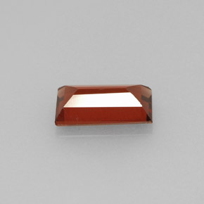 0.98カラットの天然レッドアルマンディンガーネット、バゲット、VVS-VS