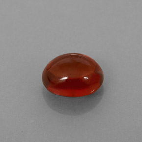 1.49カラットの天然レッドアルマンディンガーネット（6.9×5.7 mm・透明）