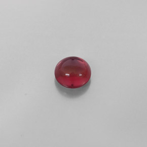1.40カラットの天然ディープレッドアルマンディンガーネット（6.15 mm・透明）