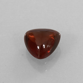 1.17カラットの天然ディープレッドアルマンディンガーネット（6.3×6.2 mm・透明）
